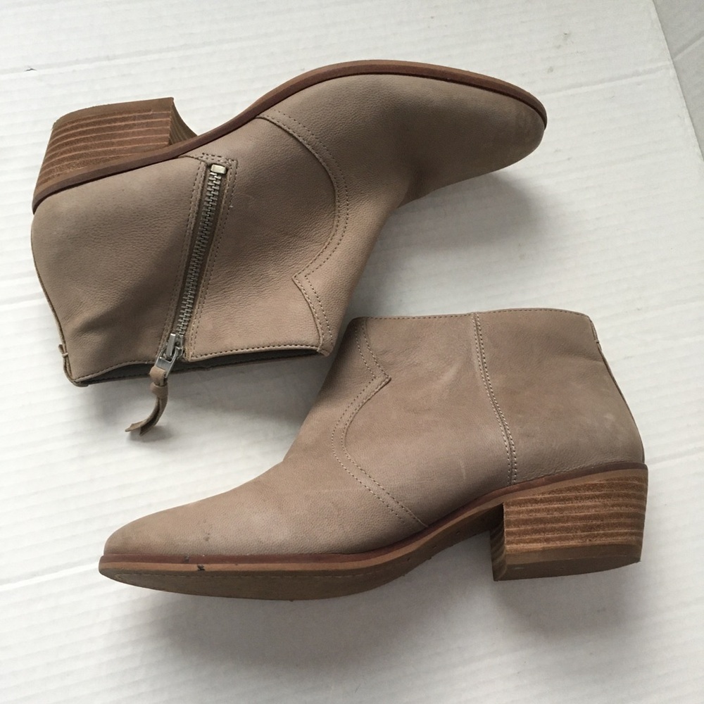 Sam Edelman Suede Ankle Boots Sz 9